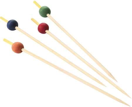 PIQUES A BOULE BAMBOU 15CM X200