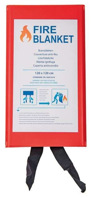 COUVERTURE ANTI-FEU & BOITIER MURAL (120 x 120 cm)