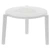 PETITES TABLES PIZZA Ø 4,5x3 CM BLANC PP X250