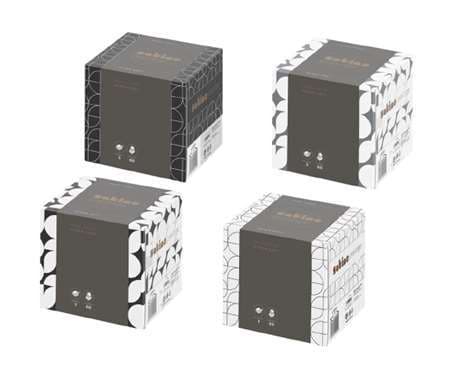 MOUCHOIR CUBIQUE 2P BLANC 90FX18