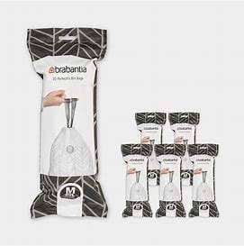 PERFECT FIT SAC POUBELLE M 60L BRABANTIA x20 "rouleaux"