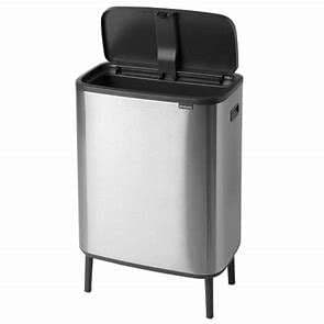 POUBELLE BO TOUCH BIN HI BRABANTIA 60L FINGERPRINT PROOF