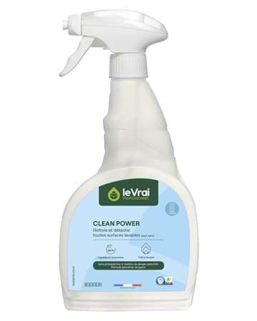 LE VRAI CLEAN POWER DETACHANT TACHES 750ML