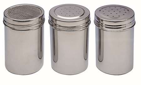 SAUPOUDREUSE INOX PETIT DEBIT