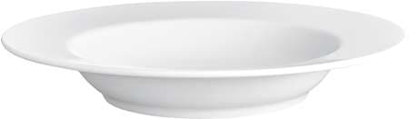 ASSIETTE CREUSE DELTA BLANCHE 220MM