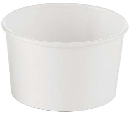POT ROND CARTON BLANC 35CL X500