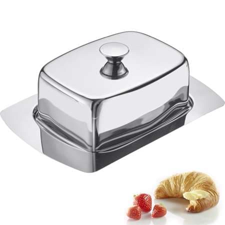 BEURRIER EN ACIER INOX WESTMARK