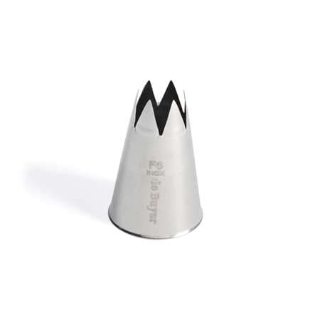 DOUILLE INOX CANNELEE F6 - 6 DENTS