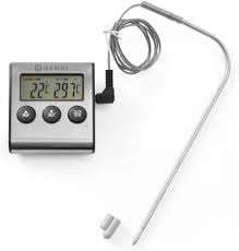 THERMOMETRE/MINUTEUR AVEC SONDE POUR ROTIR