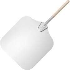 PELLE A PIZZA CARRE MANCHE COURT BOIS 660X305MM