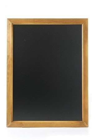 ARDOISE NOIR CADRE BOIS 600X800