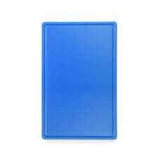 PLANCHE A DECOUPER 53X32 BLEU AVEC RIGOLE 150MM