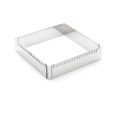 CADRE INOX EXTENSIBLE 20X20X5 JUSQUE 37x37x5