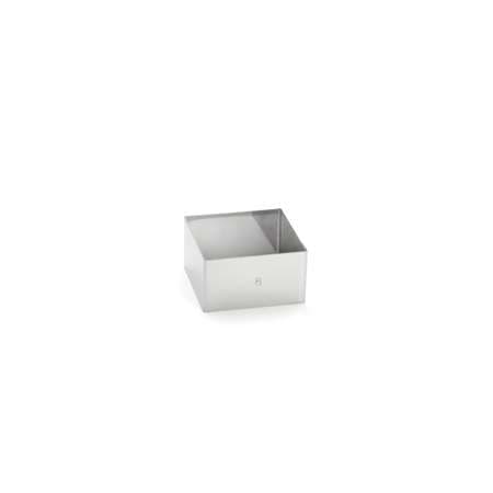 CERCLE CARRE INOX F 17 HT 4.5CM - 08CM