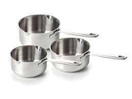 CASSEROLES MAESTRO SERIE DE 3 (16-18-20CM)