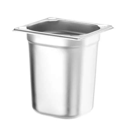BAC GASTRONORME INOX 1/6 H100MM KITCHEN LINE