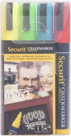 FEUTRES CRAIE 2-6MM ASSORTIMENT COULEURS X4