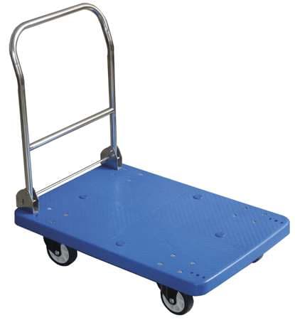 CHARIOT PLATEFORME AVEC TIMON PLIABLE