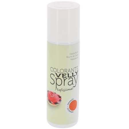BOMBE COLORANT VELOURS ORANGE