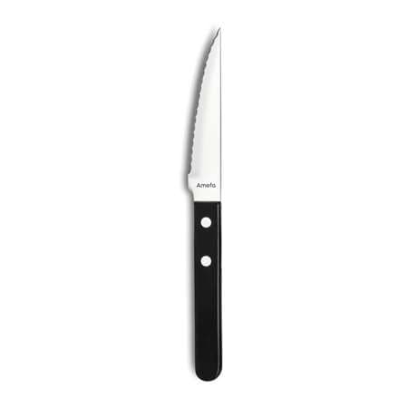 COUTEAU STEAK PIZZA NOIR AMEFA
