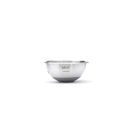 BASSINE 1/2 SPH. INOX FD SILICONE Ø 16