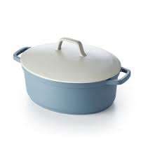 COCOTTE OVALE PAPILLON AVEC COUVERCLE 31CM