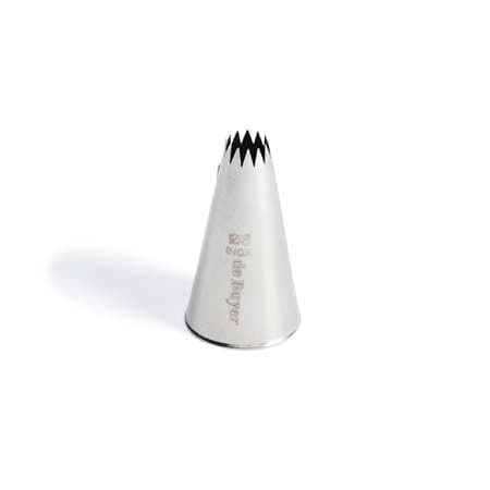 DOUILLE A PETIT FOURS INOX Ø 8  12 DENTS