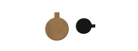 LANGUETTE  ROND OR 6 CM X200
