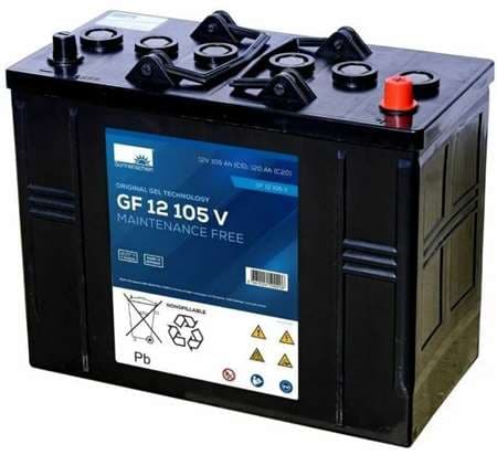BATTERIE MONOBLOC GEL 12V 105AH