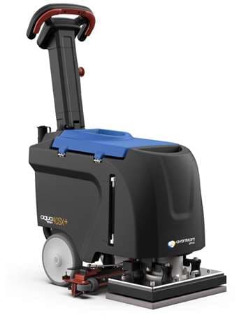 40 SX : AUTO-LAVEUSE LITHIUM +PORTE DISQUE RECT. AQUATEAM