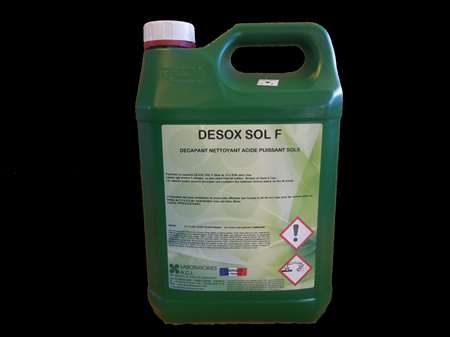 DESOX SOL: DECAPANT/NETTOYANT ACIDE 5L