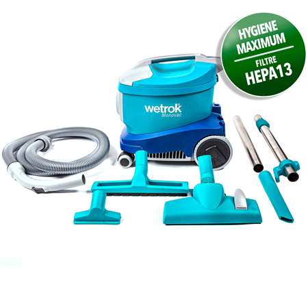 MONOVAC CONFORT 6: ASPIRATEUR POUSSIERE 6L WETROK
