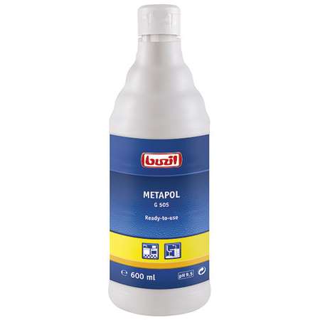 G505 : CREME DE BRILLANTAGE METAUX METAPOL 600ML   BUZIL