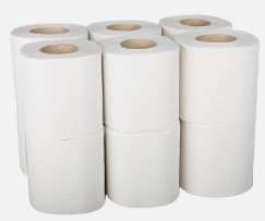 PAPIER TOILETTE MENAGER 180 FEUILLE X96 ECOLABEL