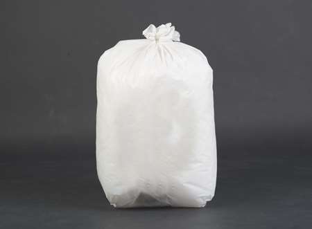 SAC POUBELLE 30L BLANC (28 microns) X500