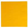 SERVIETTE 2 PLIS LISSE 40X40 JAUNE X1600