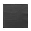 SERVIETTE 2 PLIS LISSE 40X40 NOIR X1600