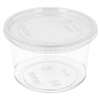 POTS TRAITEUR + COUVERCLES 375 ML TRANSPARENT X250