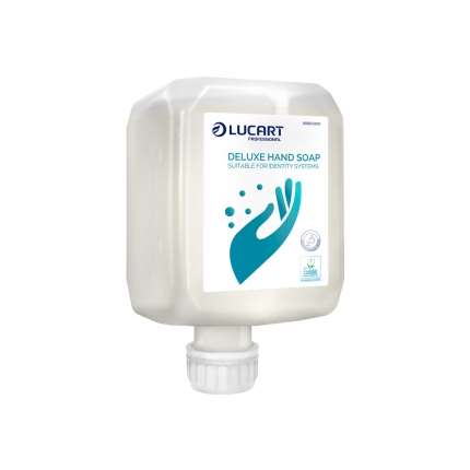 SAVON MOUSSE RECH. 1L HUILE D'AMANDE  ECOLABEL X6