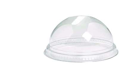 COUVERCLE DOME SMOOTHIE POT RPET D.95 SANS TROU X50