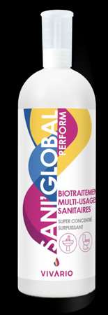 SANIGLOBAL : BIOTRAITEMENT MULTIUSAGE SANITAIRES 1L  HTS BIO