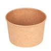 POTS SALADIERS 480ML MARRON KRAFT X500