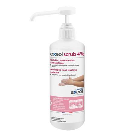 EXEOL SCRUB 4% 500 ML POMPE