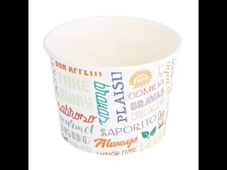 POTS A GLACE 'PAROLE' 500ML Ø11x8,2 CM x500