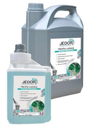 JEDOR 2D : DETERGENT DESODORISANT MENTHE ICEBERG 1L "doseur"