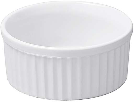 RAMEQUIN  PORCELAINE 8CM 11CL