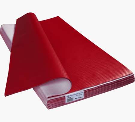 NAPPE TISS LACK PLUS 70X70 ROUGE X400