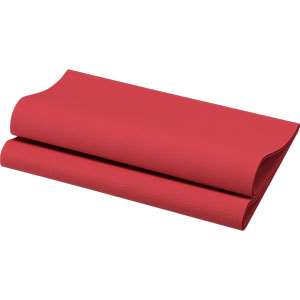 SERVIETTE DUNISOFT 55G 40X40 BORDEAUX x360