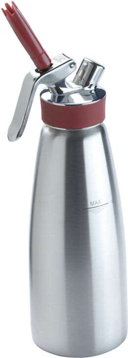 SIPHON GOURMET CHAUD/FROID WHIP INOX 1L