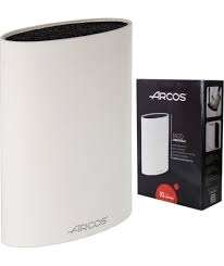 BLOC UNIVERSEL COUTEAU OVALE BLANC ARCOS
